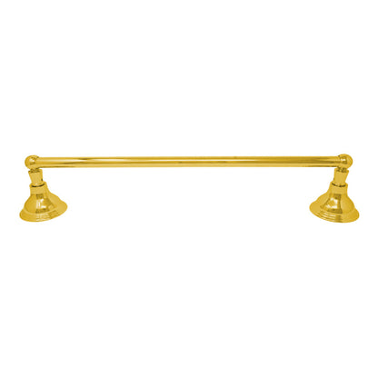 Strom Living St. Lawrence Traditional Style Wall Mount Towel Bar 18'' with High Quality Solid Brass and Brackets