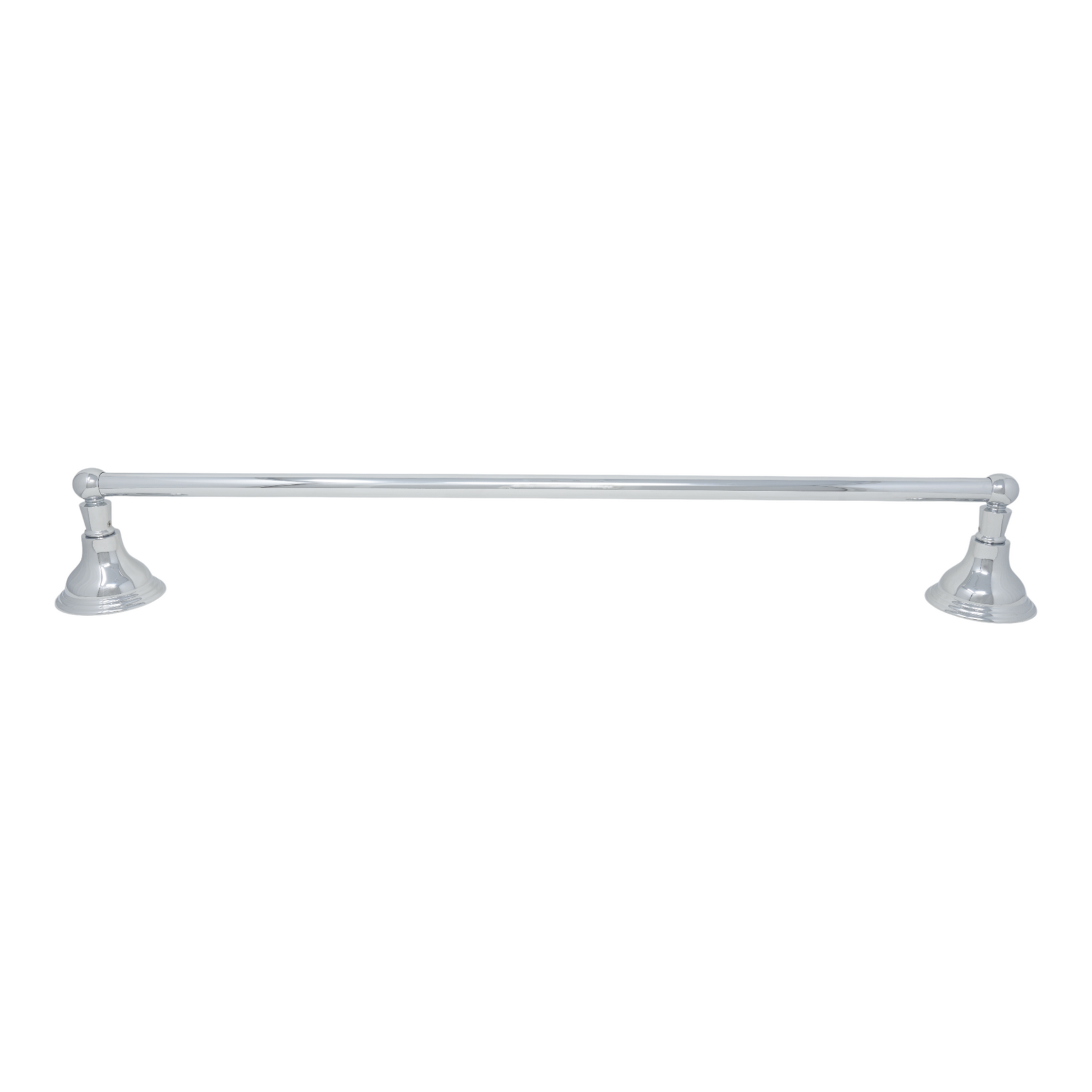 St. Lawrence Traditional Style Wall Mount Towel Bar 18'', Solid Brass and Brackets P0607 | Strom Living - Bathroom Accessories