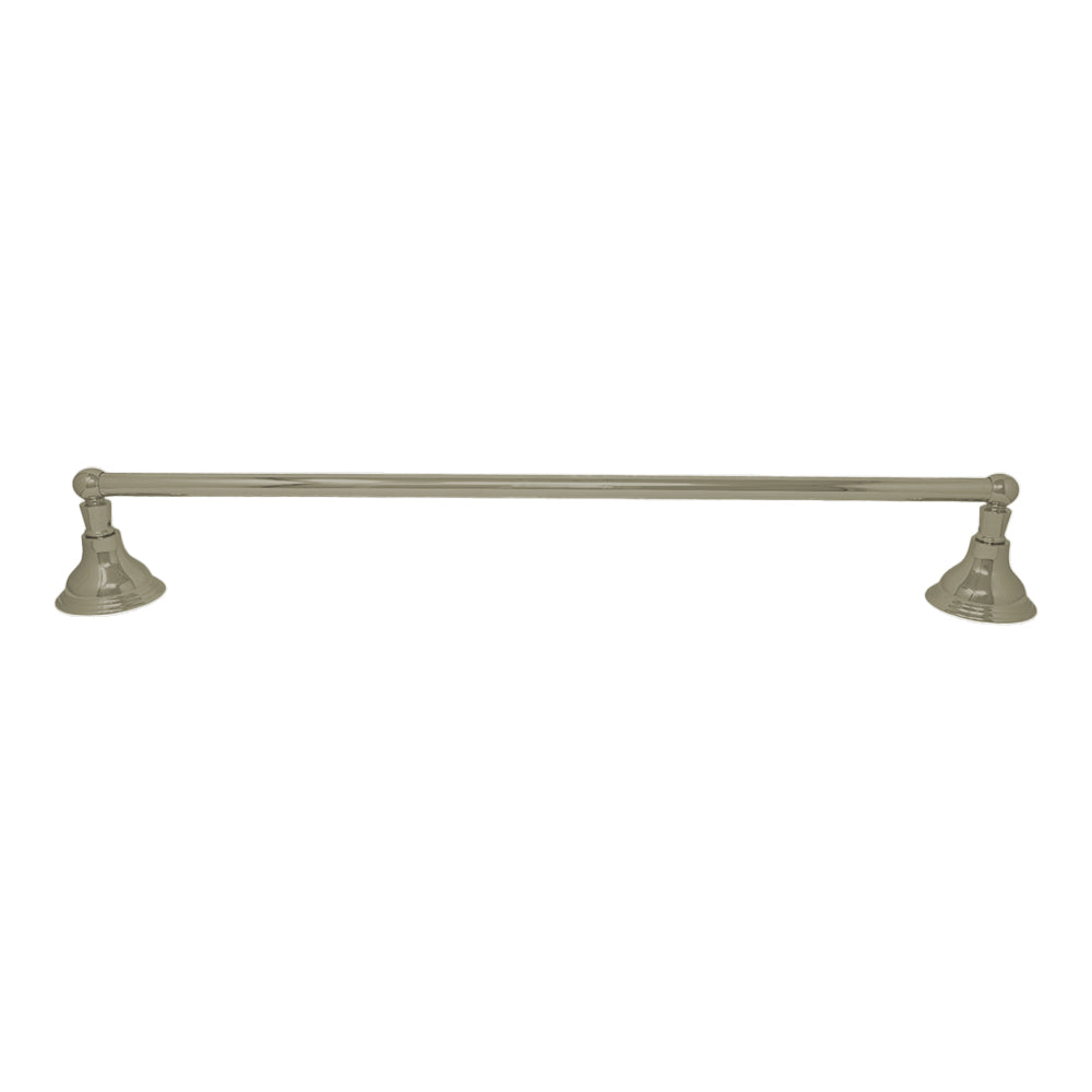 St. Lawrence Traditional Style Wall Mount Towel Bar 18'', Solid Brass and Brackets P0607 | Strom Living