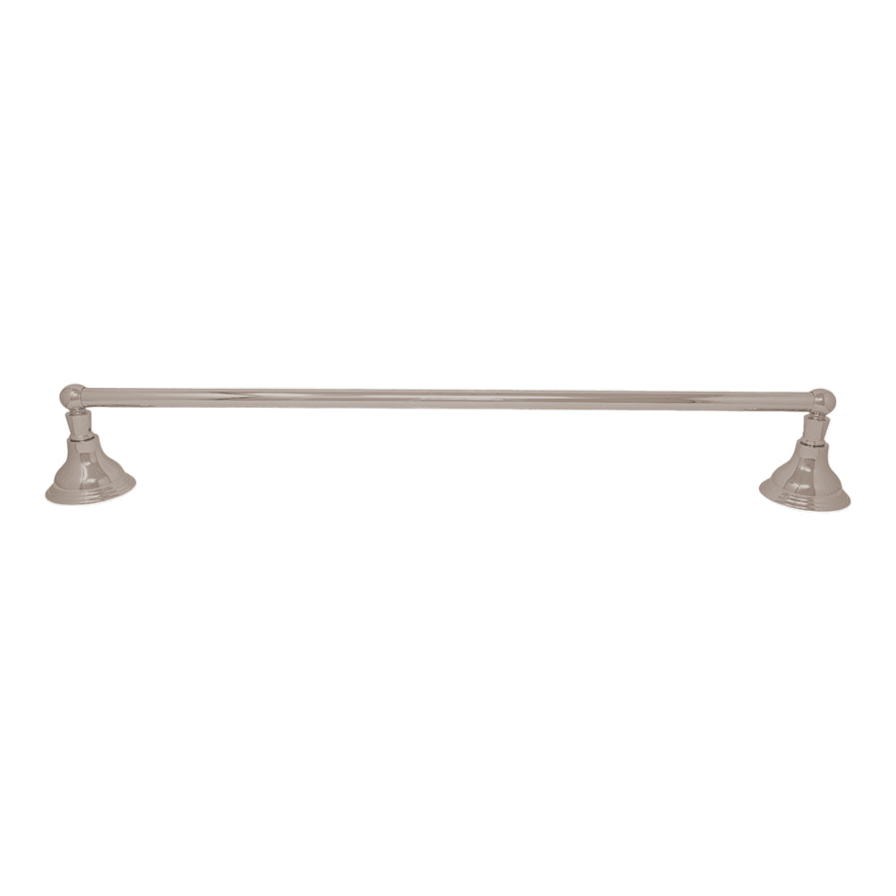 St. Lawrence Traditional Style Wall Mount Towel Bar 18'', Solid Brass and Brackets P0607 | Strom Living