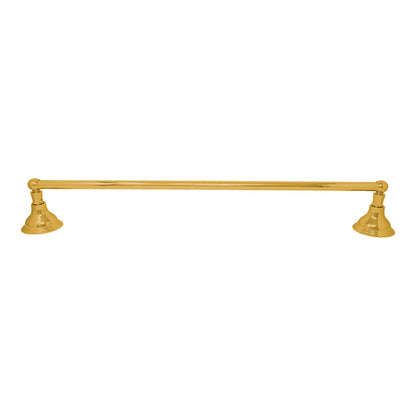 Strom Living St. Lawrence Traditional Style Wall Mount Towel Bar 18'' with High Quality Solid Brass and Brackets