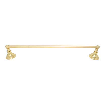 Strom Living St. Lawrence Traditional Style Wall Mount Towel Bar 18'' with High Quality Solid Brass and Brackets