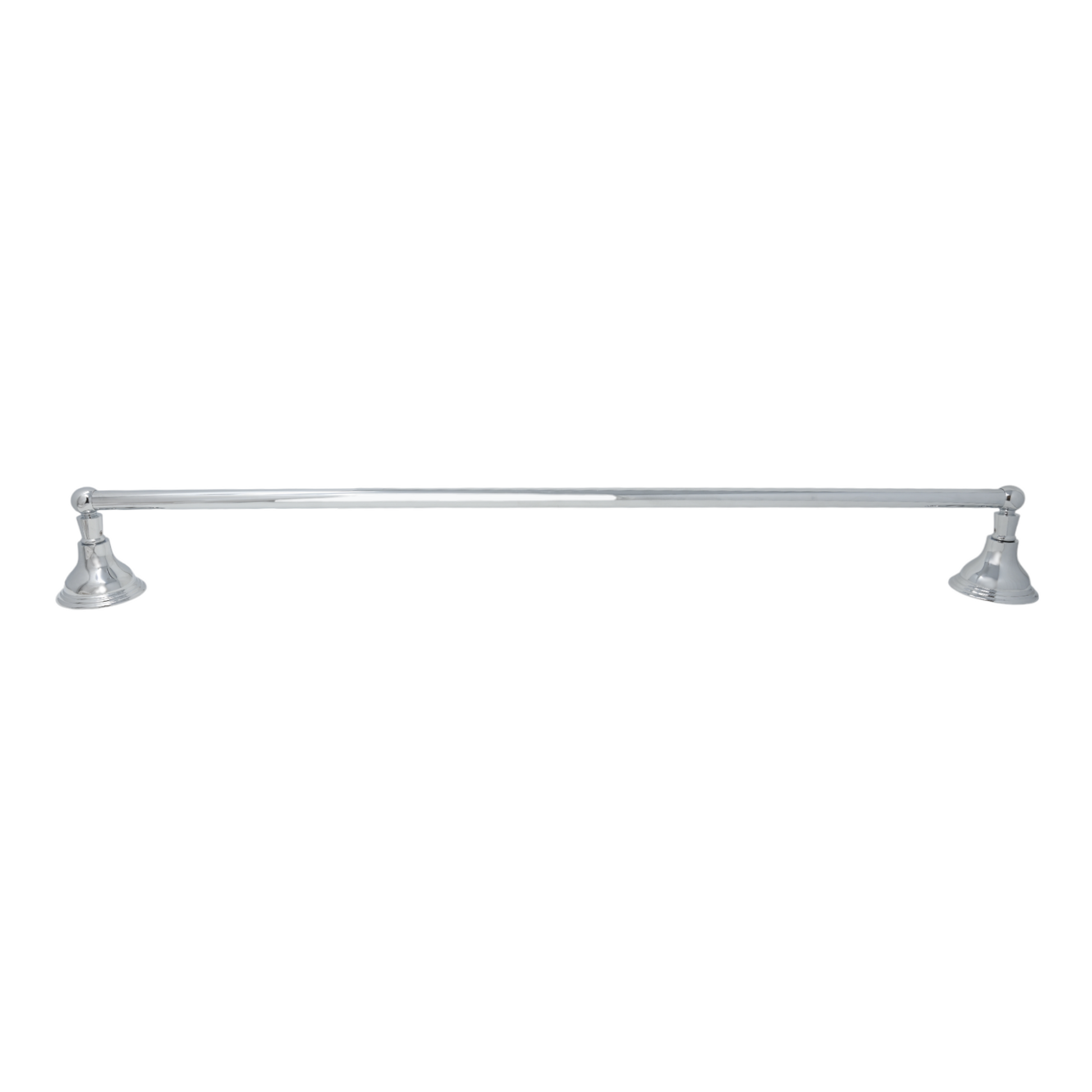 St. Lawrence Traditional Style Wall Mount Towel Bar 18'', Solid Brass and Brackets P0607 | Strom Living - Bathroom Accessories