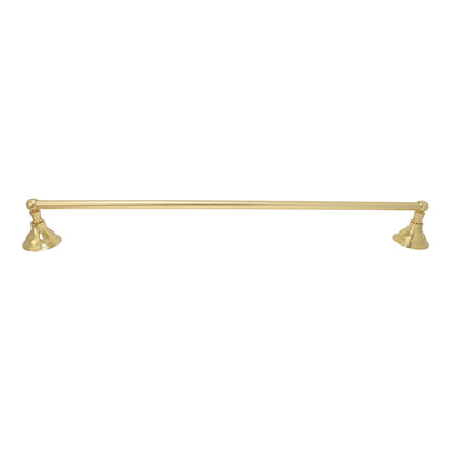 Strom Living St. Lawrence Traditional Style Wall Mount Towel Bar 18'' with High Quality Solid Brass and Brackets