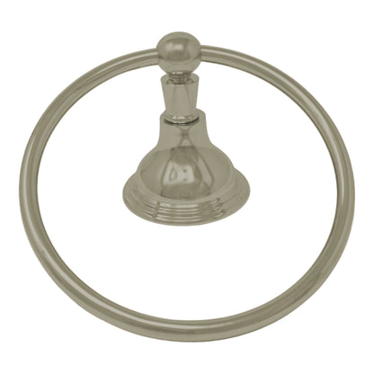 Strom Living St. Lawrence Vintage Style Wall Mount Towel Holder Ring with Escutcheon, and Mounting Hardware