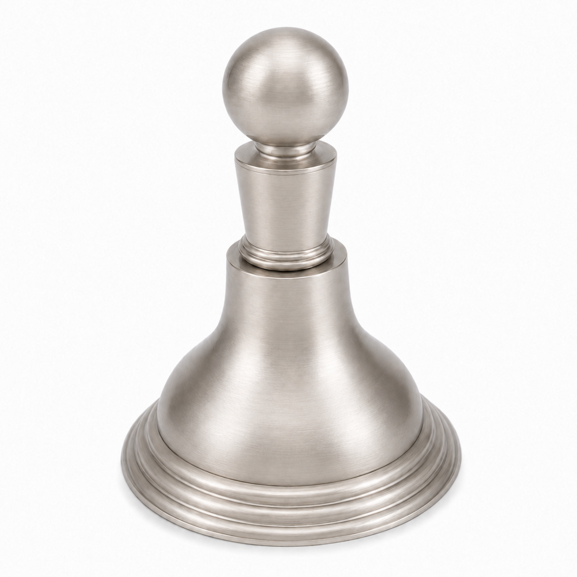 St. Lawrence Traditional Wall Mount Robe Hook with Escutcheon and Solid Brass P0612 | Strom Living Matte Nickel - Bathroom Accessories