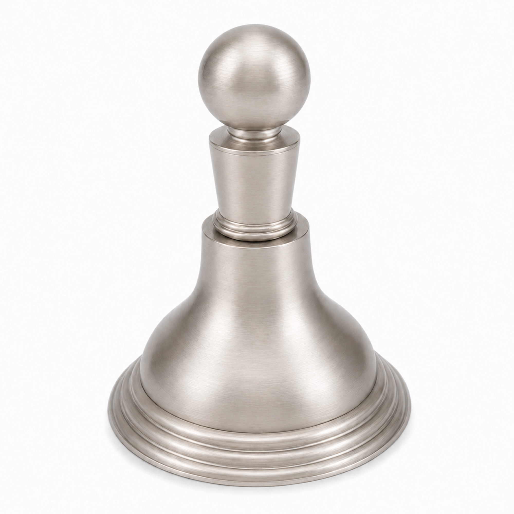 St. Lawrence Traditional Wall Mount Robe Hook with Escutcheon and Solid Brass P0612 | Strom Living Matte Nickel - Bathroom Accessories