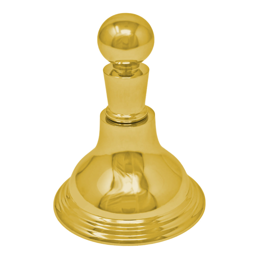 Strom Living St. Lawrence Traditional Wall Mounted Robe Hook with Escutcheon and Solid Brass