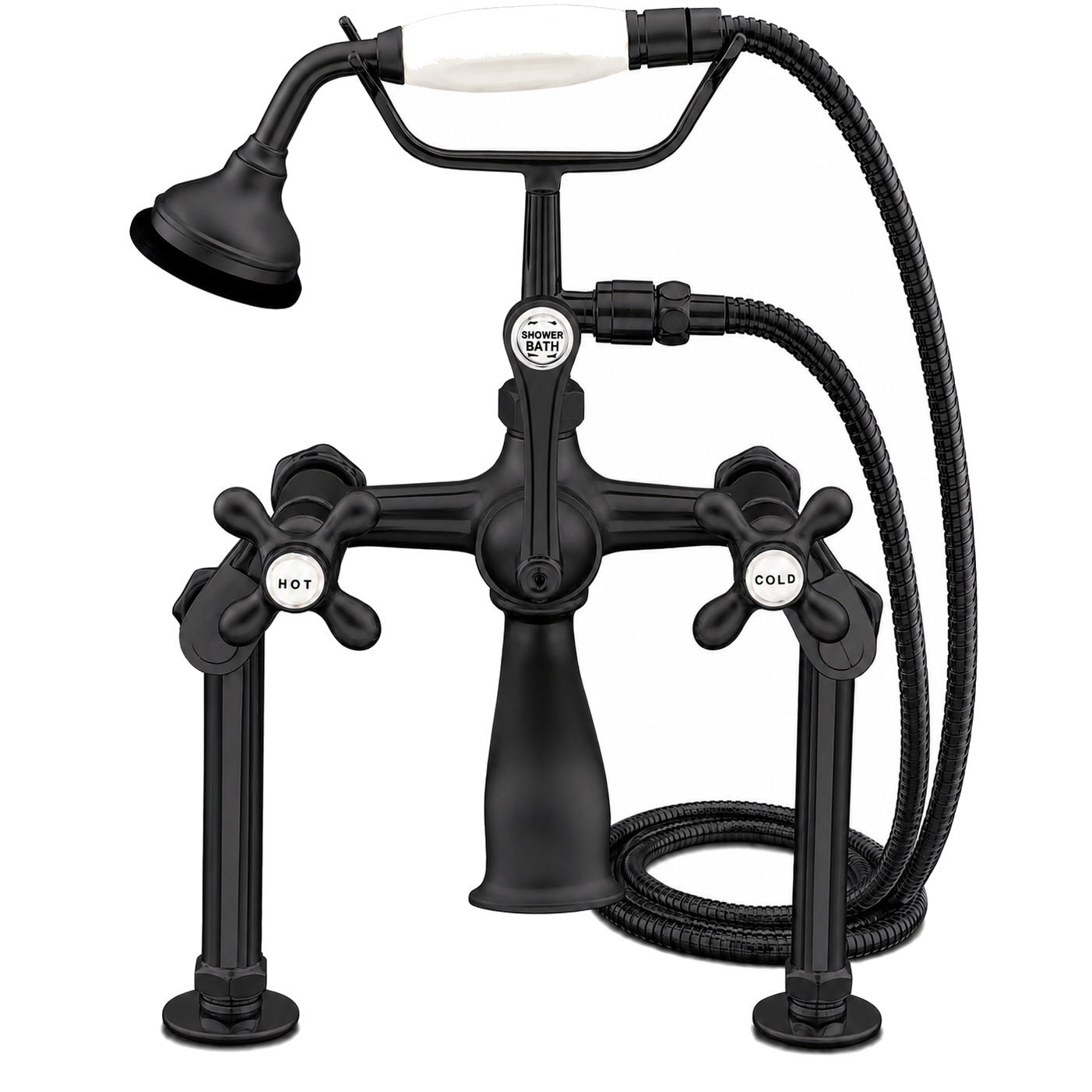 Deck Mount Telephone Faucet Variable P0626 | Strom Living - Tub Fillers