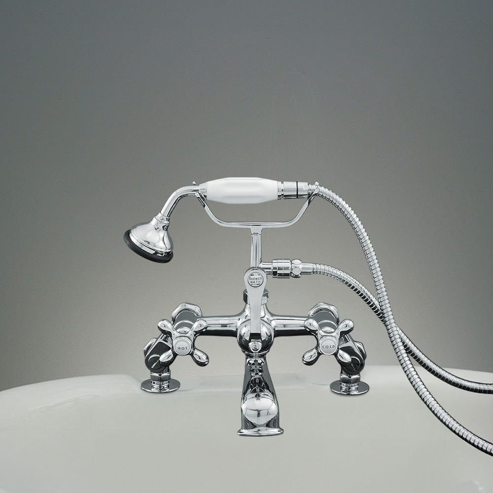 British Telephone Deck Mount Tub Faucet P0627 | Strom Living - Tub Fillers