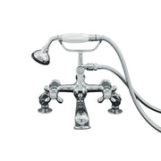 British Telephone Deck Mount Tub Faucet P0627 | Strom Living Chrome - Tub Fillers