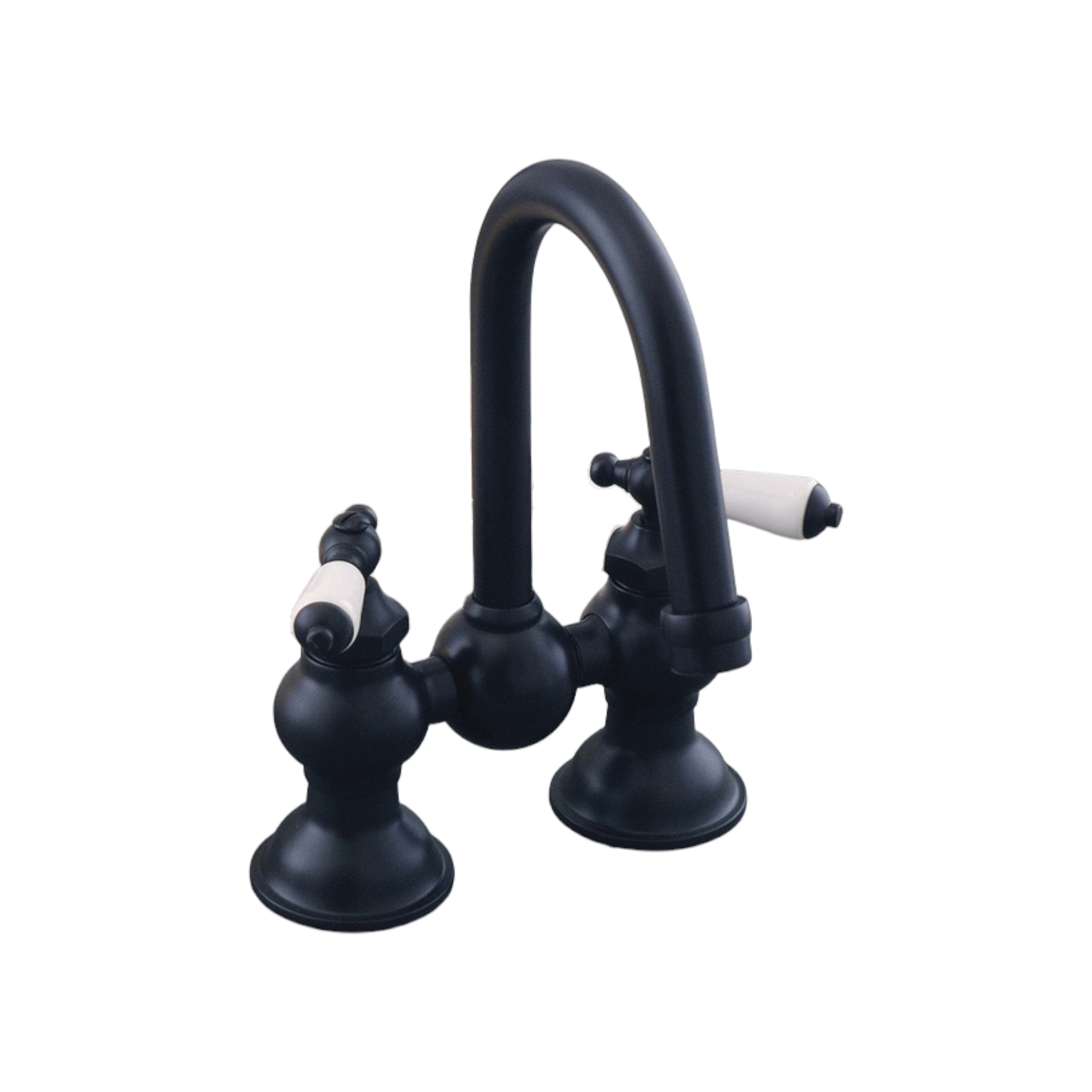 Columbia Bridge Bathroom or Kitchen Faucet Set 6-8" Spread with Turn and Lift Drain P0629 | Strom Living