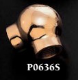Strom Living Ball Joint Fasteners with 0.5" IPS and Solid Brass