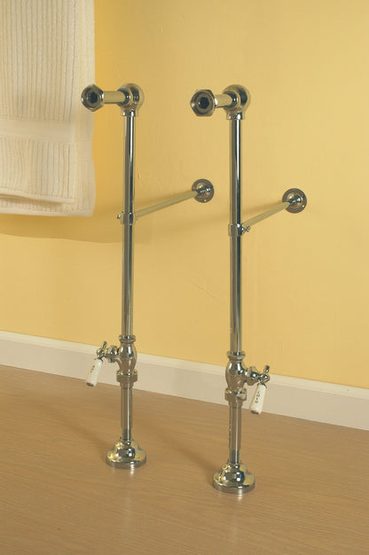 Strom Living Freestanding Tub Faucet Supply Set with Shutoffs