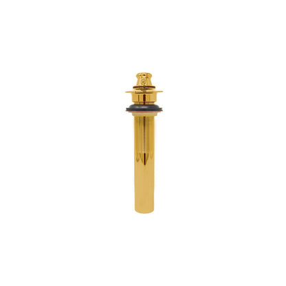 Strom Living Lavatory Drain with Easy Lift Stopper and Without Overflow Holes