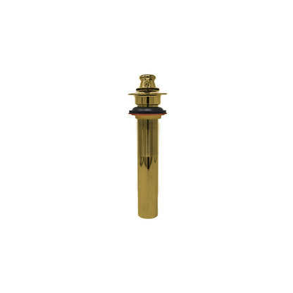 Strom Living Lavatory Drain with Easy Lift Stopper and Without Overflow Holes