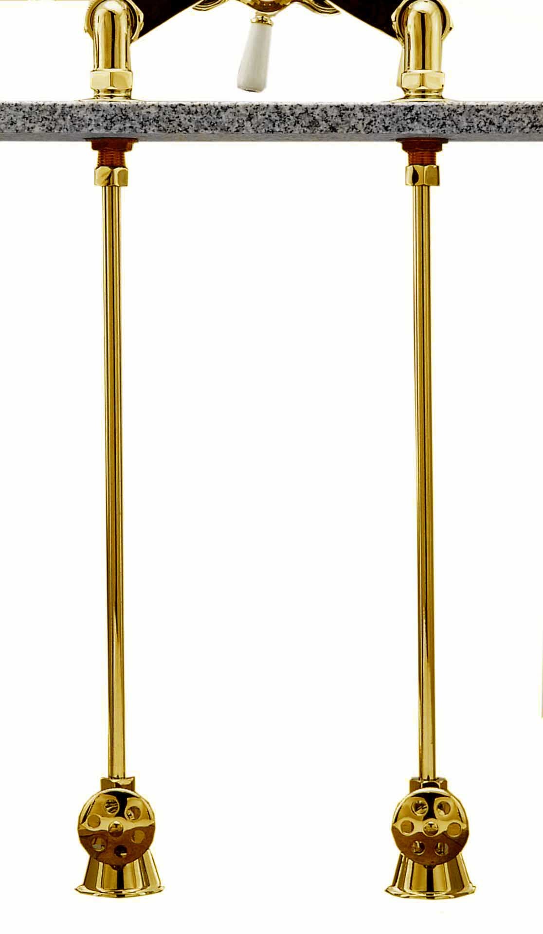 Strom Living 29" Deck Mount Supply Set - Plumbing Parts