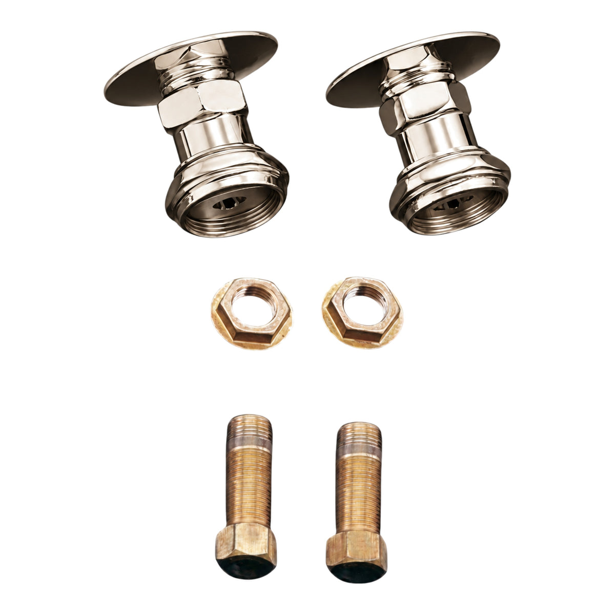 Coupler Pair 2" P0677A in Polished Nickel