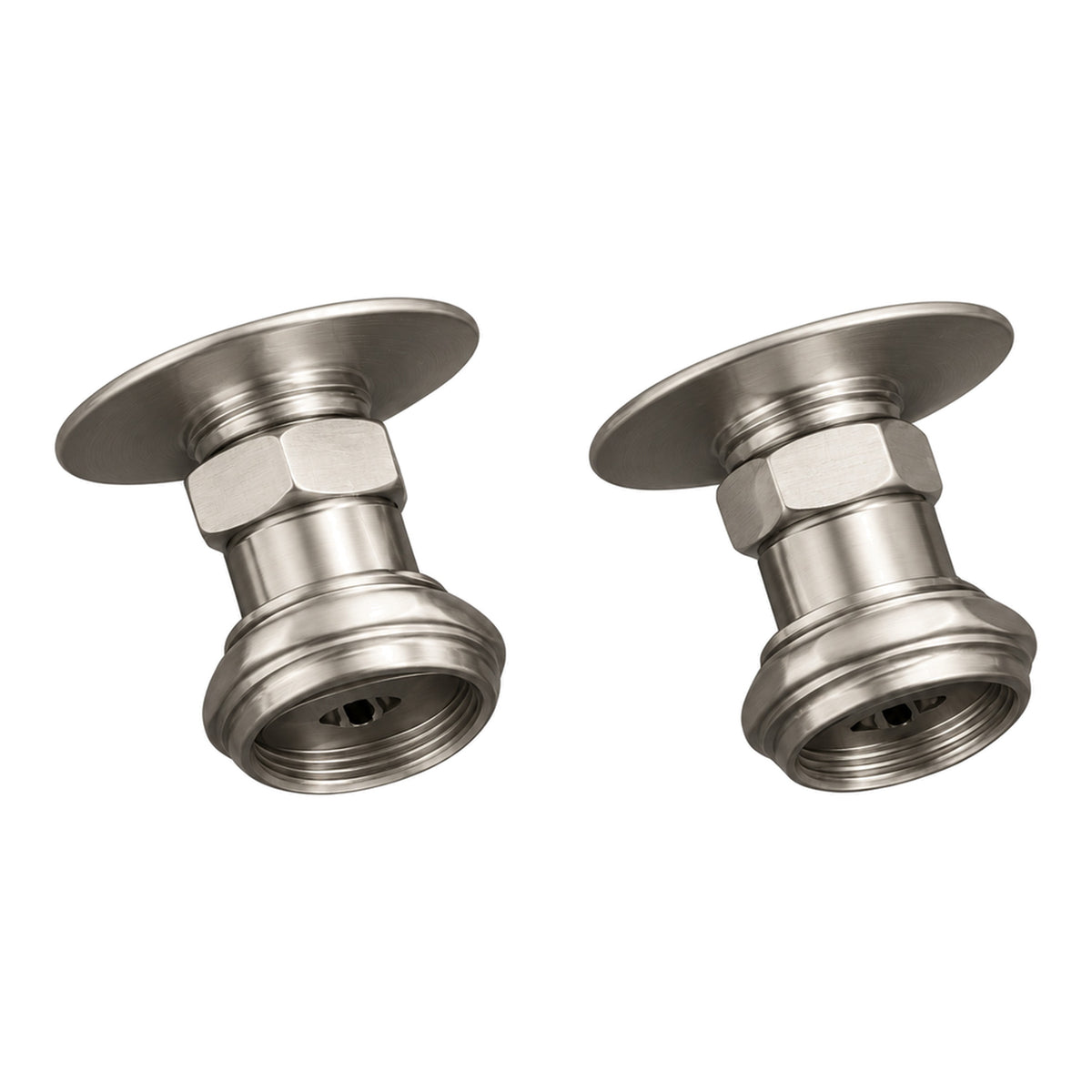 Coupler Pair 2" P0677A in Matte Nickel