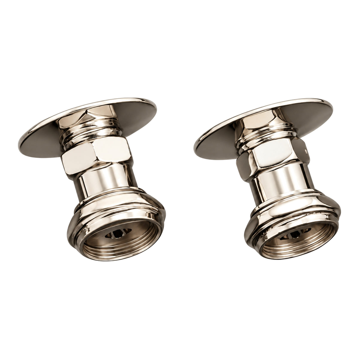 Coupler Pair 2" P0677A in Polished Nickel