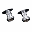 Coupler Pair 2" P0677A | Strom Living Chrome No - Plumbing Parts