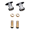 Coupler Pair 2" P0677A | Strom Living Chrome Yes - Plumbing Parts