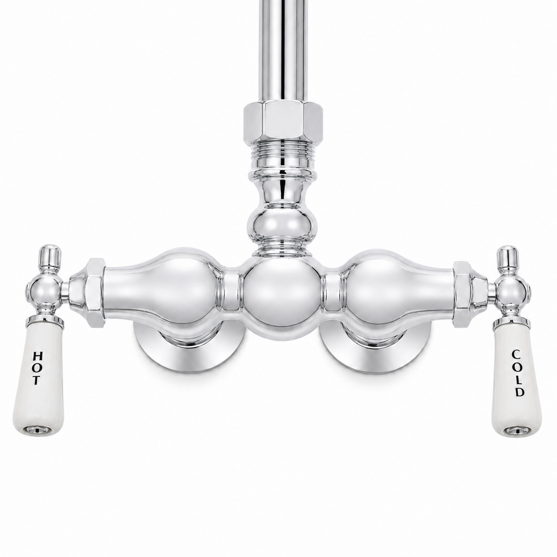 Exposed Shower System with Lever Handles P0678 | Strom Living - Showers
