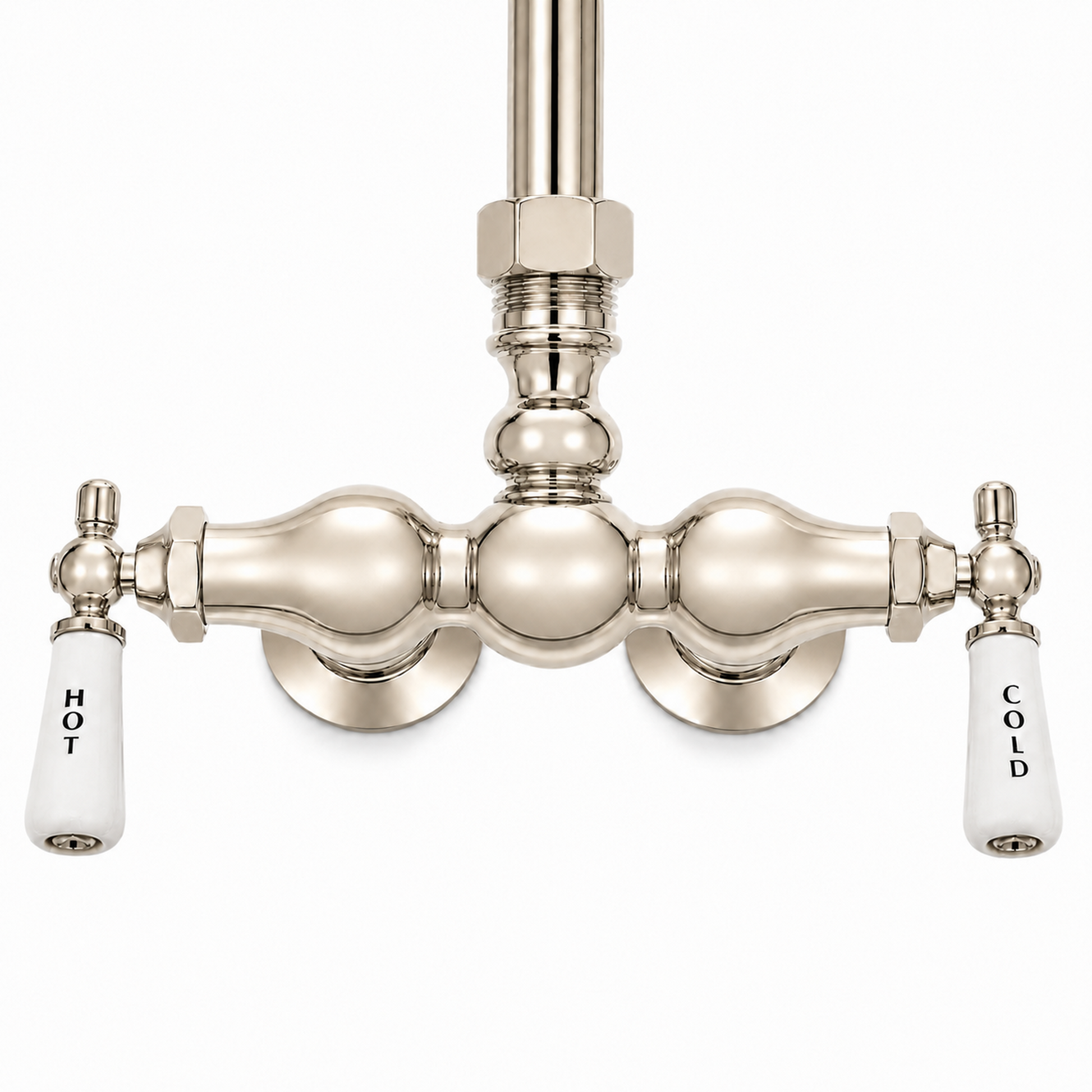 Exposed Shower System with Lever Handles P0678 | Strom Living - Showers