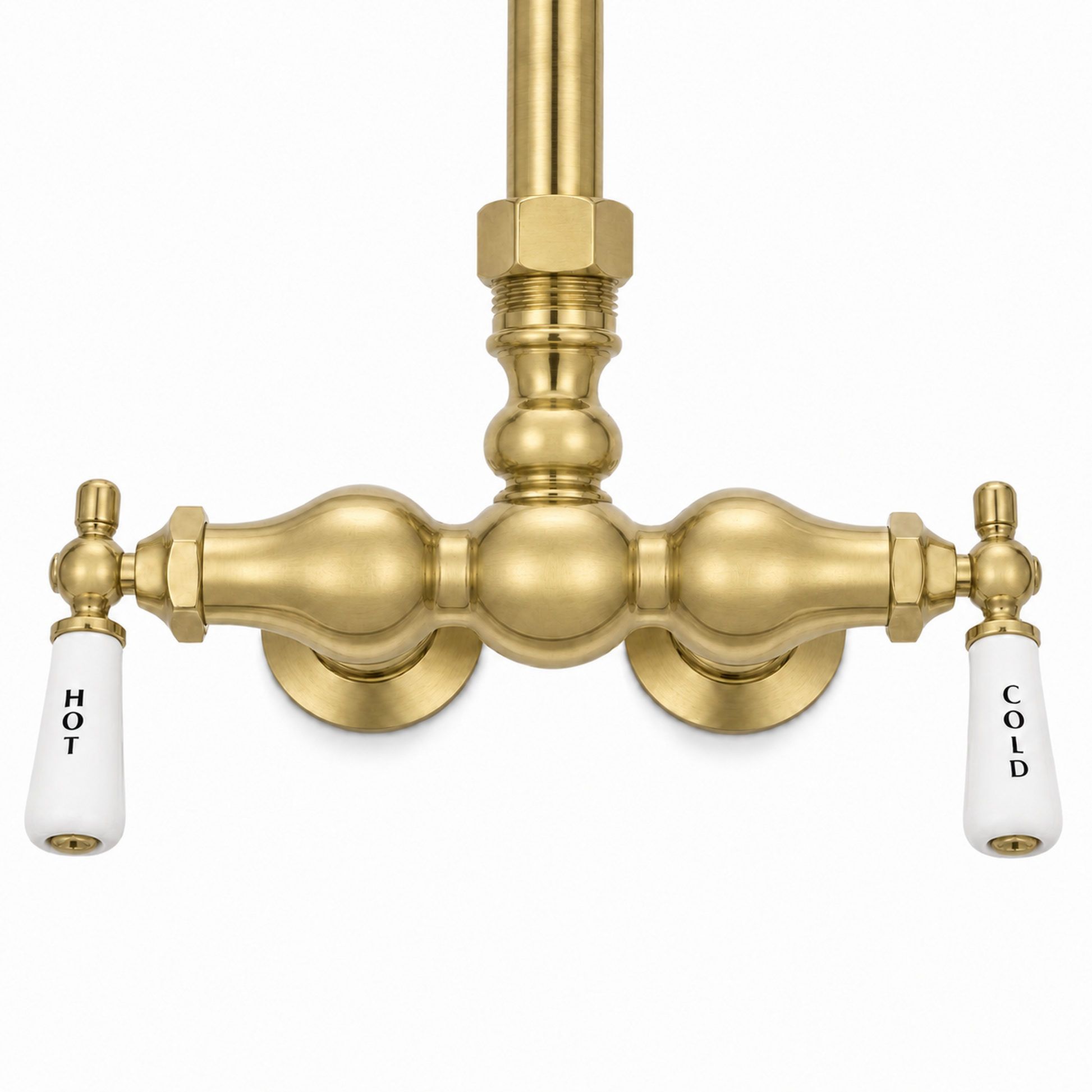 Exposed Shower System with Lever Handles P0678 | Strom Living - Showers