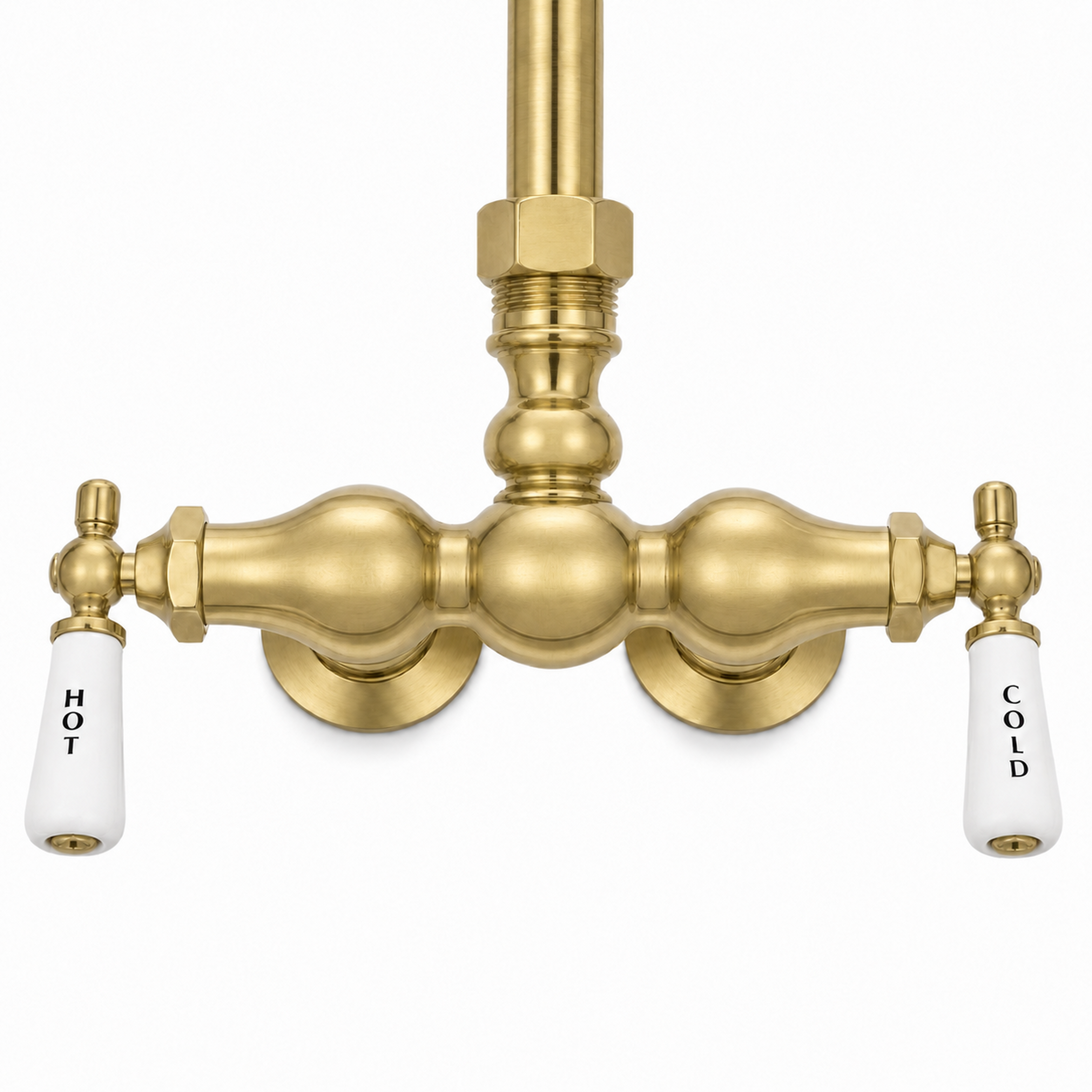 Exposed Shower System with Lever Handles P0678 | Strom Living - Showers