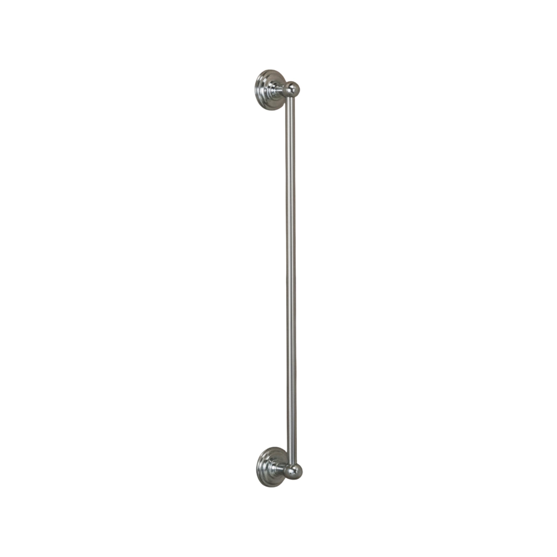 Strom Living 24" Brass Shower Slide Bar for Handheld Shower – 5/8" OD Adjustable Wall Mount Chrome - Shower Components