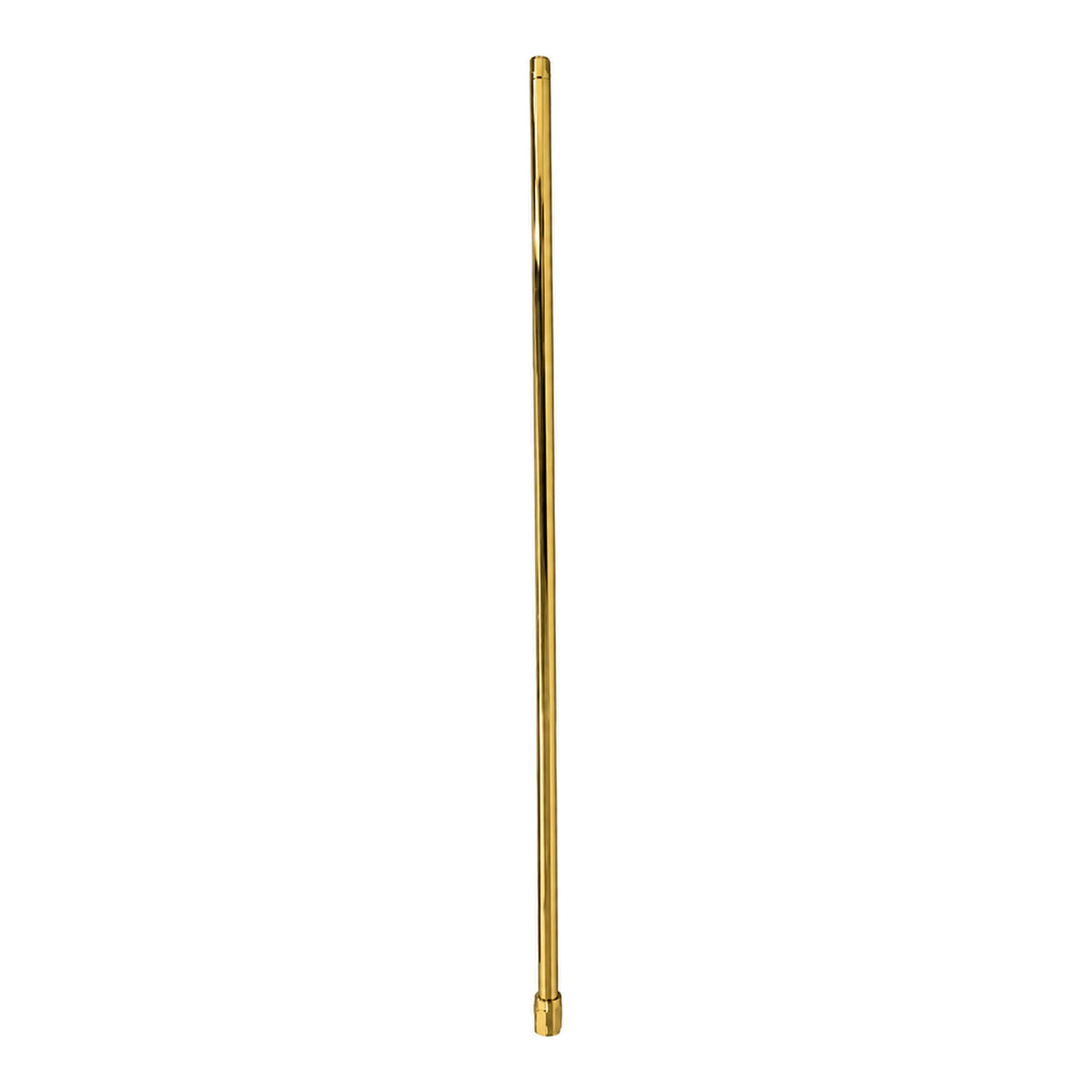 36" Riser Tube, 1/2" IPS P0694A Supercoat Brass
