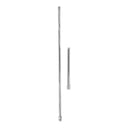 Strom Living 36" Straight Riser with Bracket Chrome - Plumbing Parts