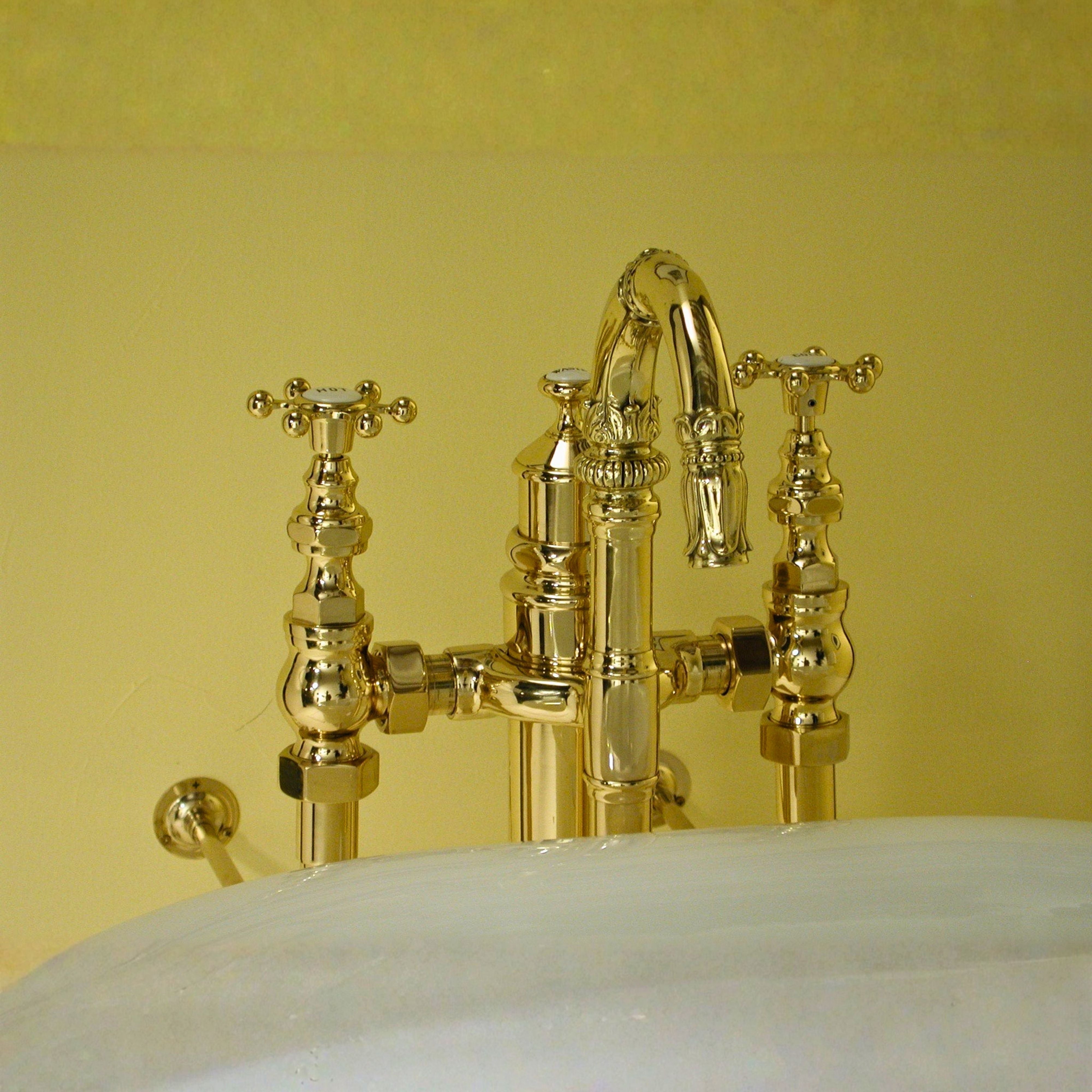 Royal Aqueduct Water Delivery System with Supplies and Drain P0699 | Strom Living - Tub Fillers