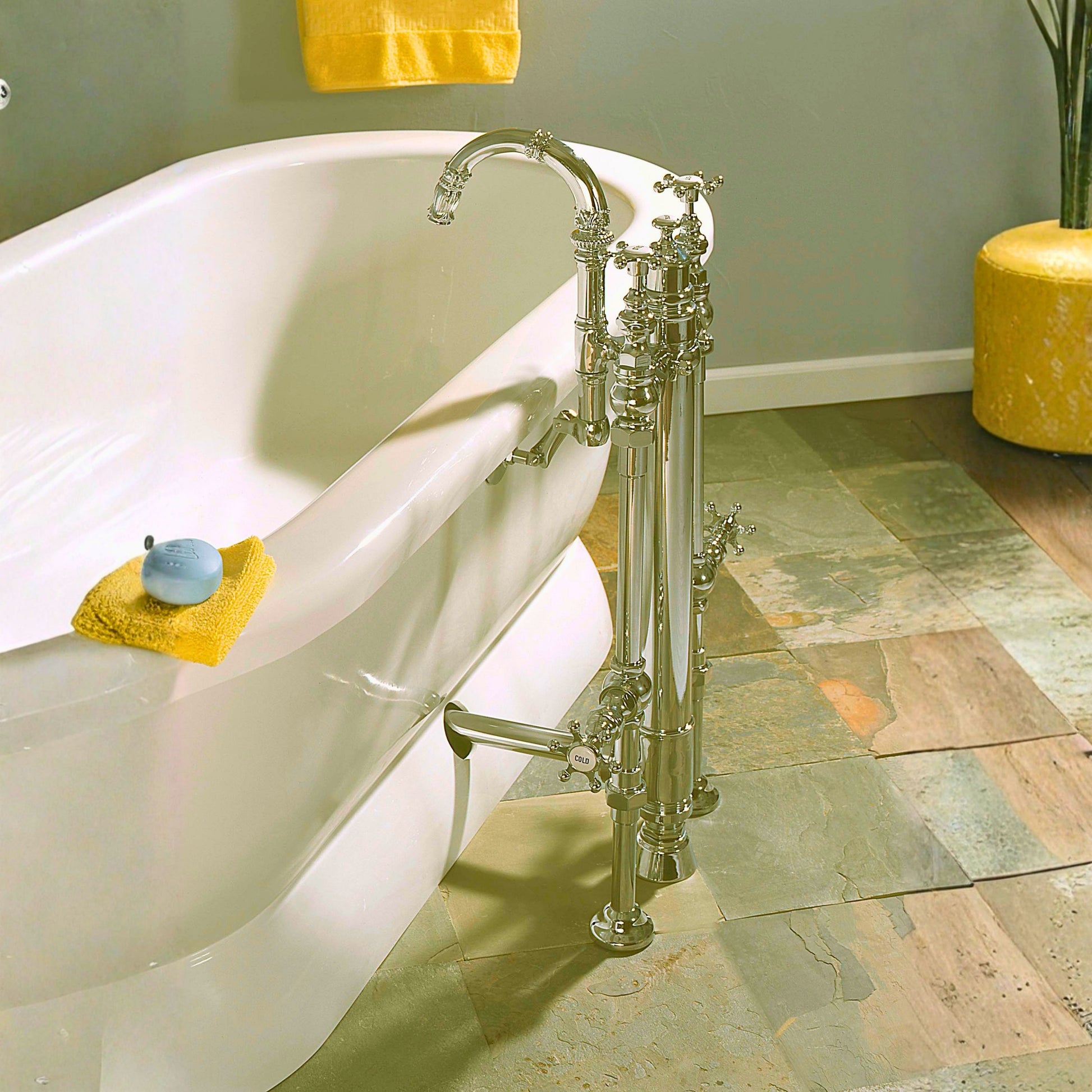 Royal Aqueduct Water Delivery System with Supplies and Drain P0699 | Strom Living - Tub Fillers