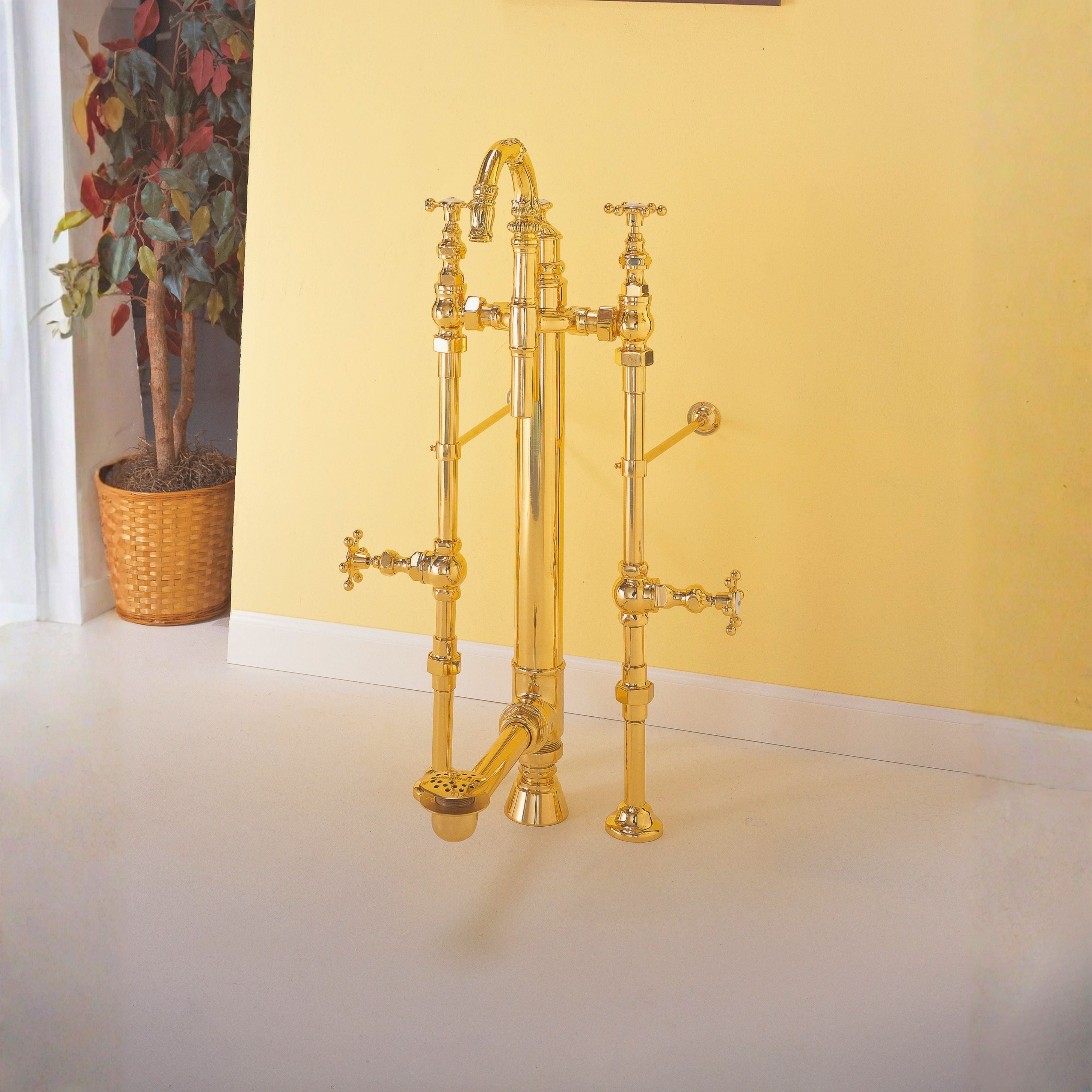 Royal Aqueduct Water Delivery System with Supplies and Drain P0699 | Strom Living - Tub Fillers