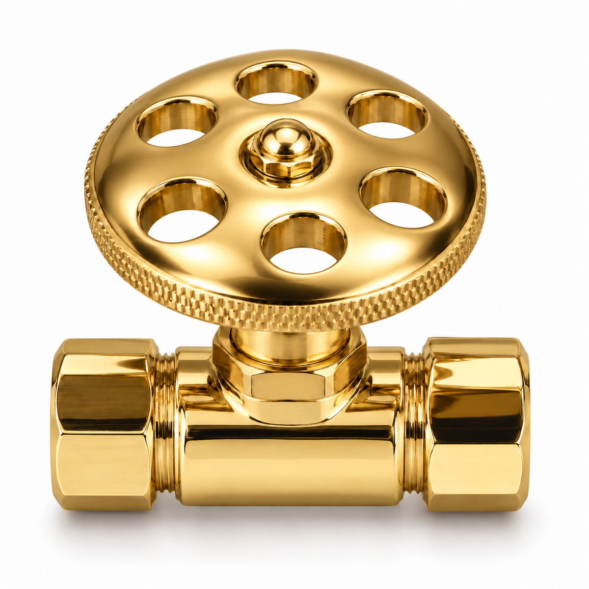 O-Ring Boss Straight Stop Valve P0703P | Strom Living Lever Handle - Plumbing Parts