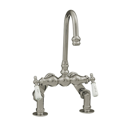 Strom Living Deck Mount Faucet with Variable Centers