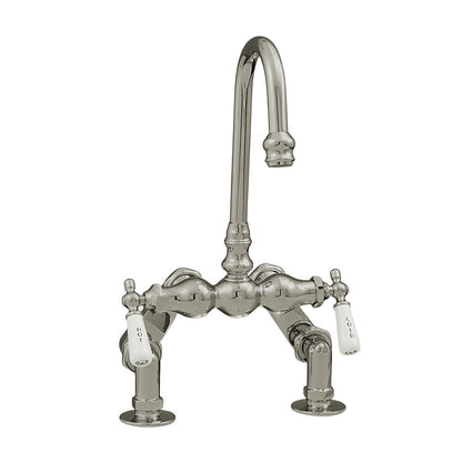 Strom Living Deck Mount Faucet with Variable Centers