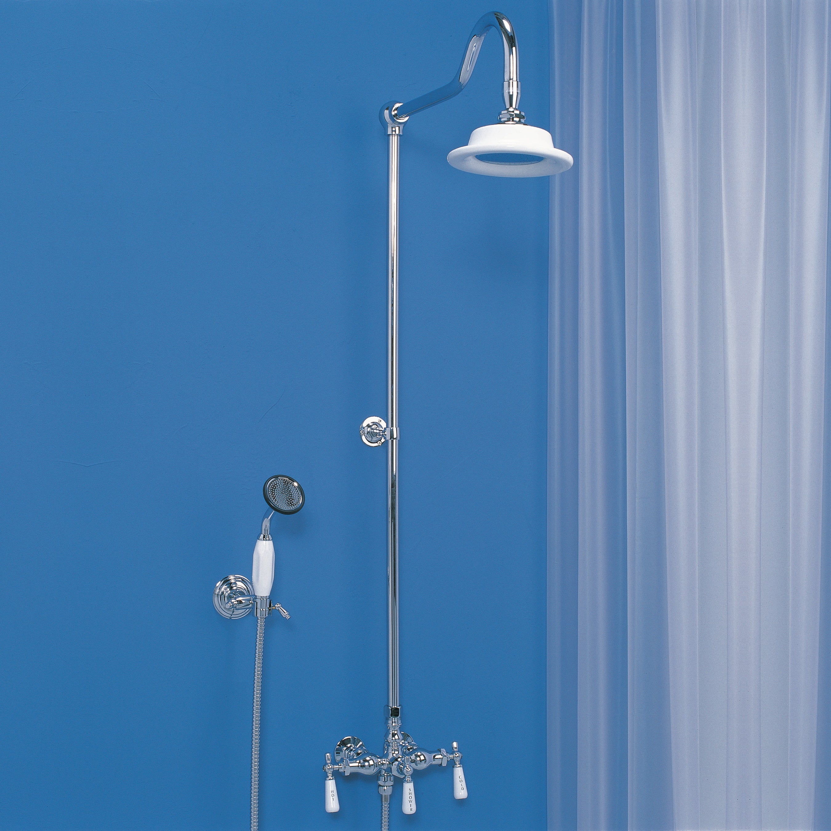 Exposed Shower System with Handshower P0713 | Strom Living