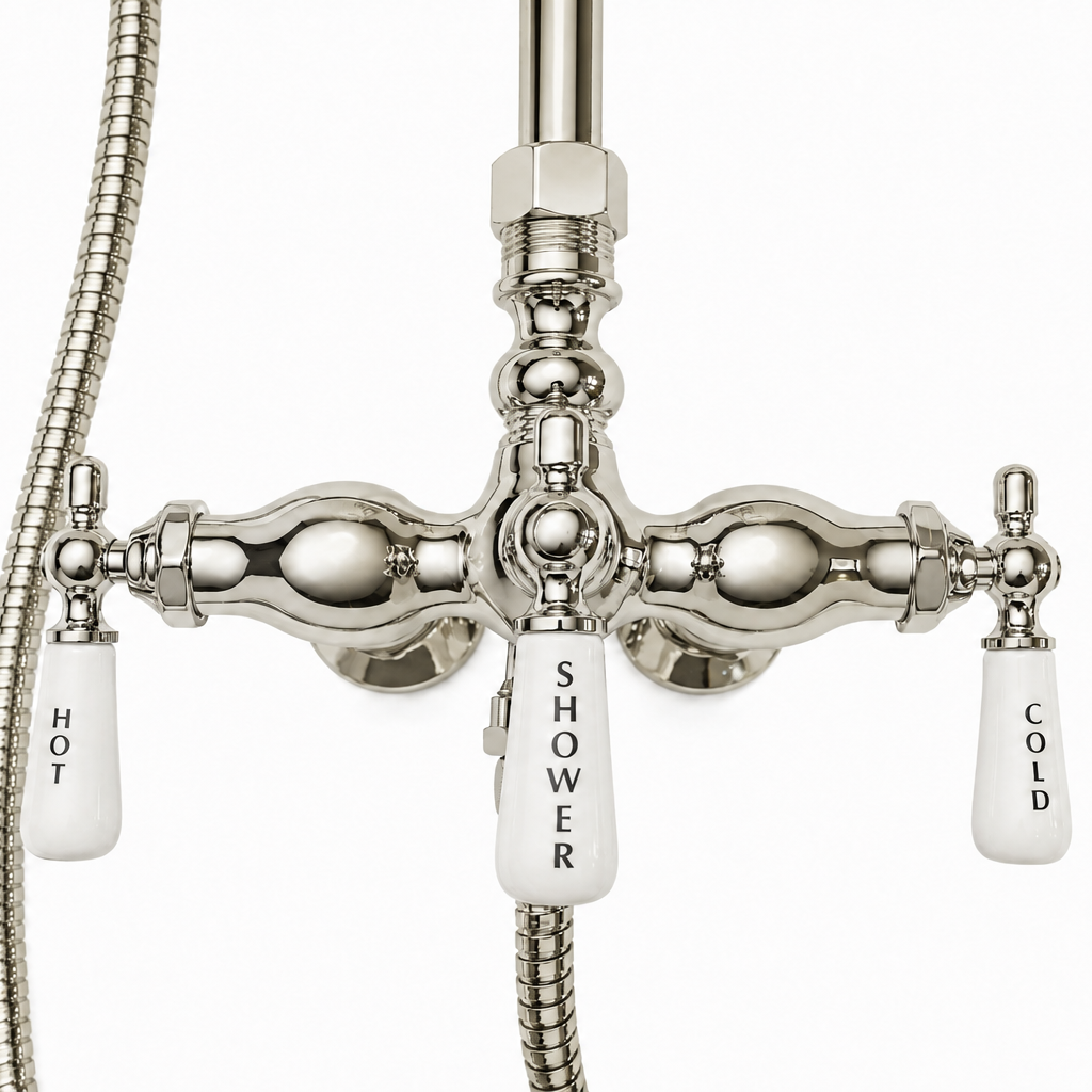 Exposed Shower System with Handshower P0713 | Strom Living - Showers