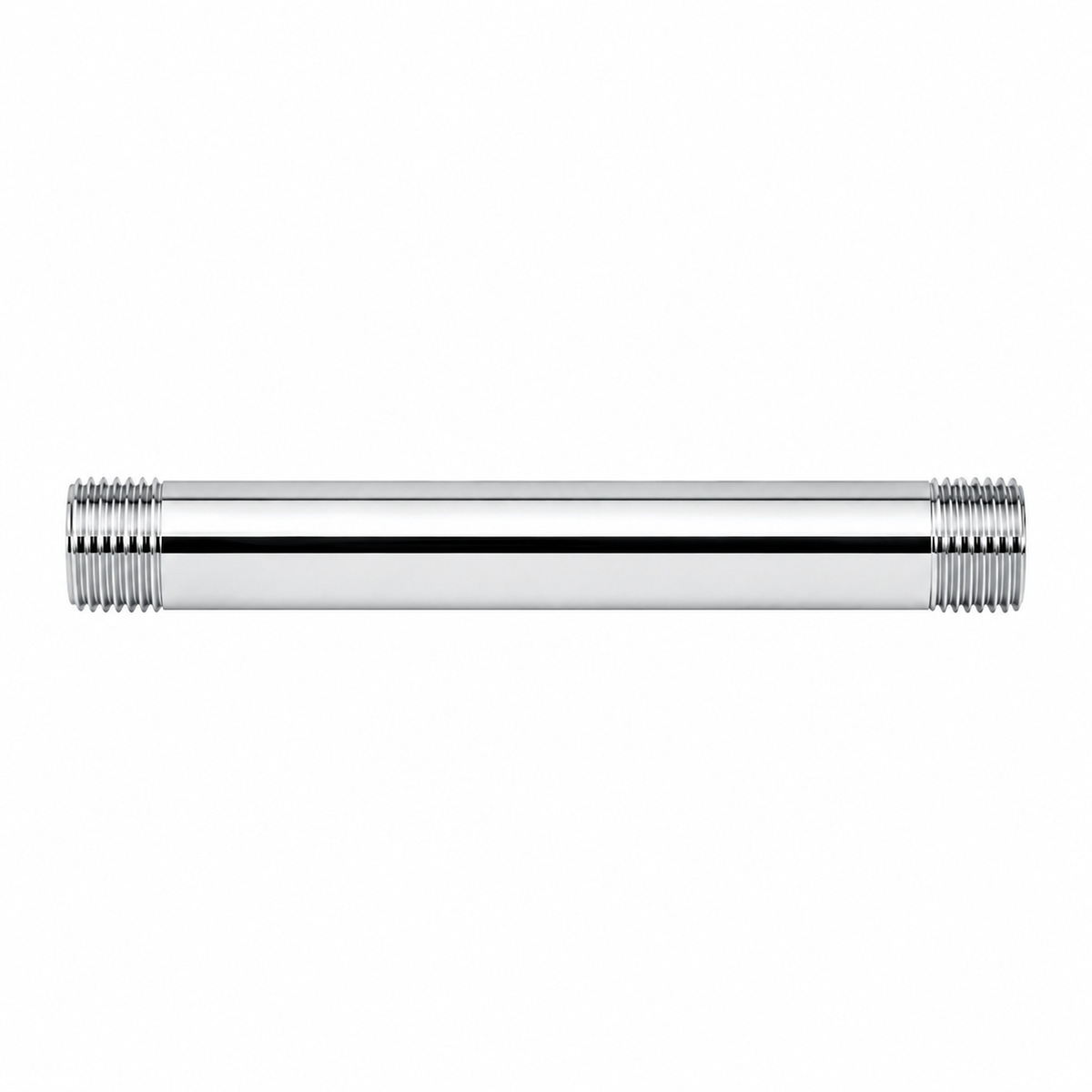IPS Nipple 6" X 1/2" P0718 | Strom Living Polished Nickel 8" - Plumbing Parts