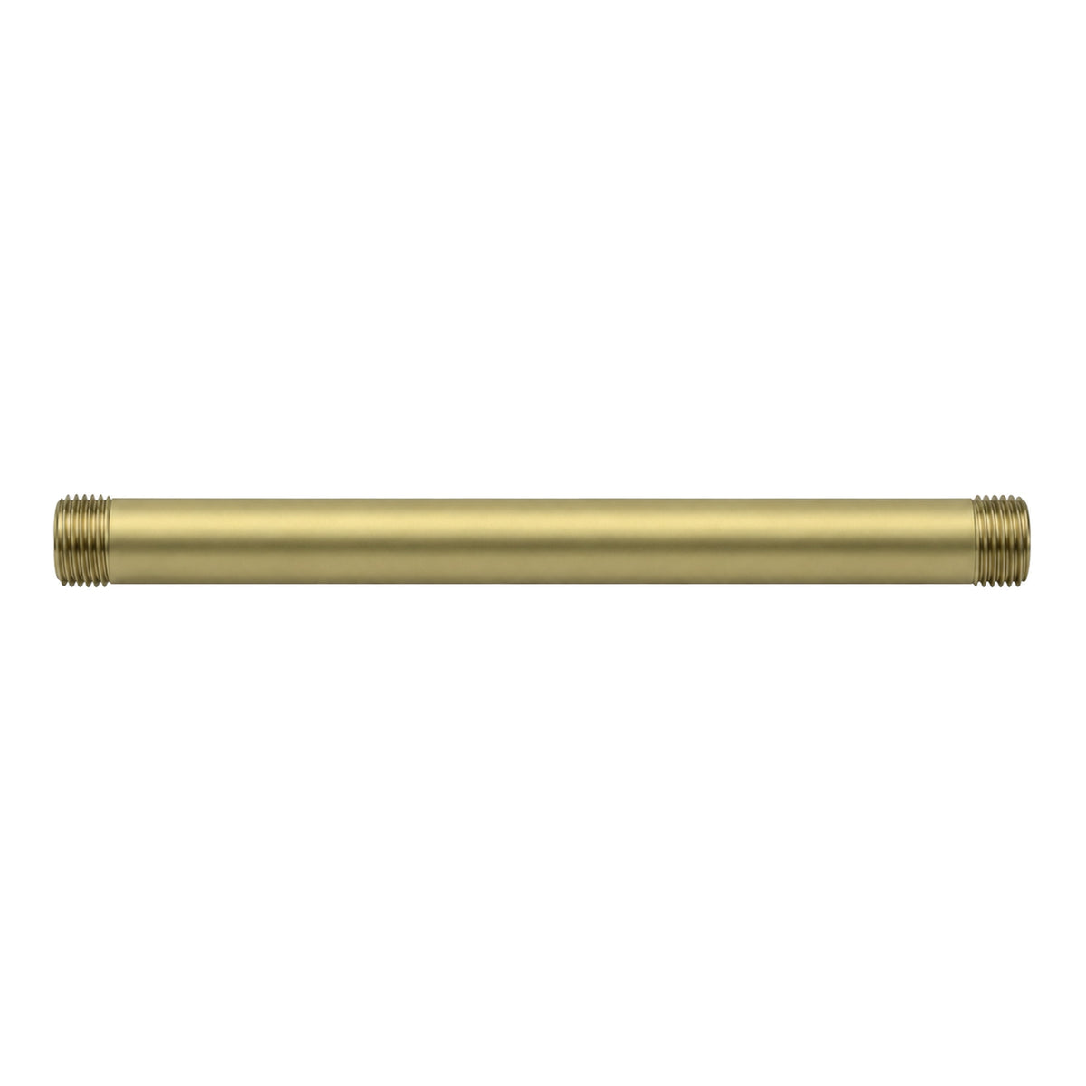 Iron Pipe Straight Nipple 12" x 1/2" P0720 in Raw Brass