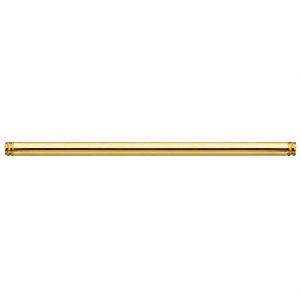IPS Nipple 24" X 1/2" P0721 | Strom Living Polished Brass - Plumbing Parts