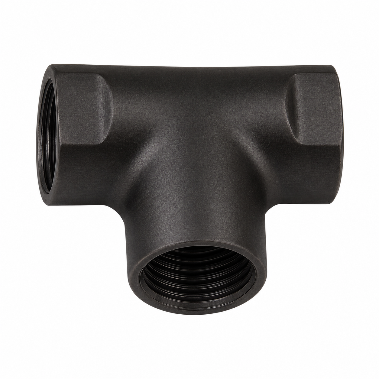 Fasteners/Fittings with Female 3 Way Tee, 0.5" IPS and Solid Brass P0723 | Strom Living Oil Rubbed Bronze - Plumbing Parts