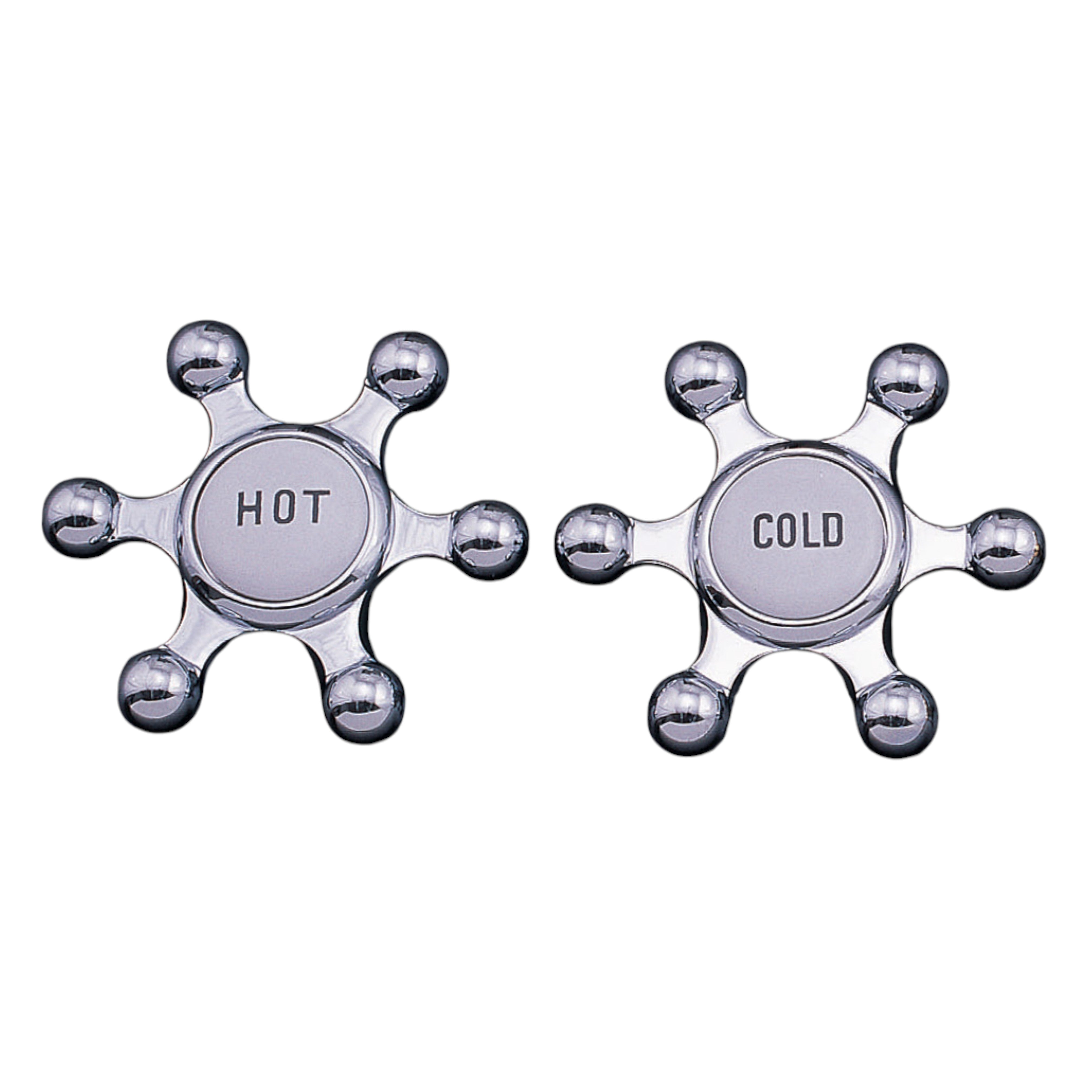 Strom Living P0725 Aqueduct Handle Pair with Porcelain Button