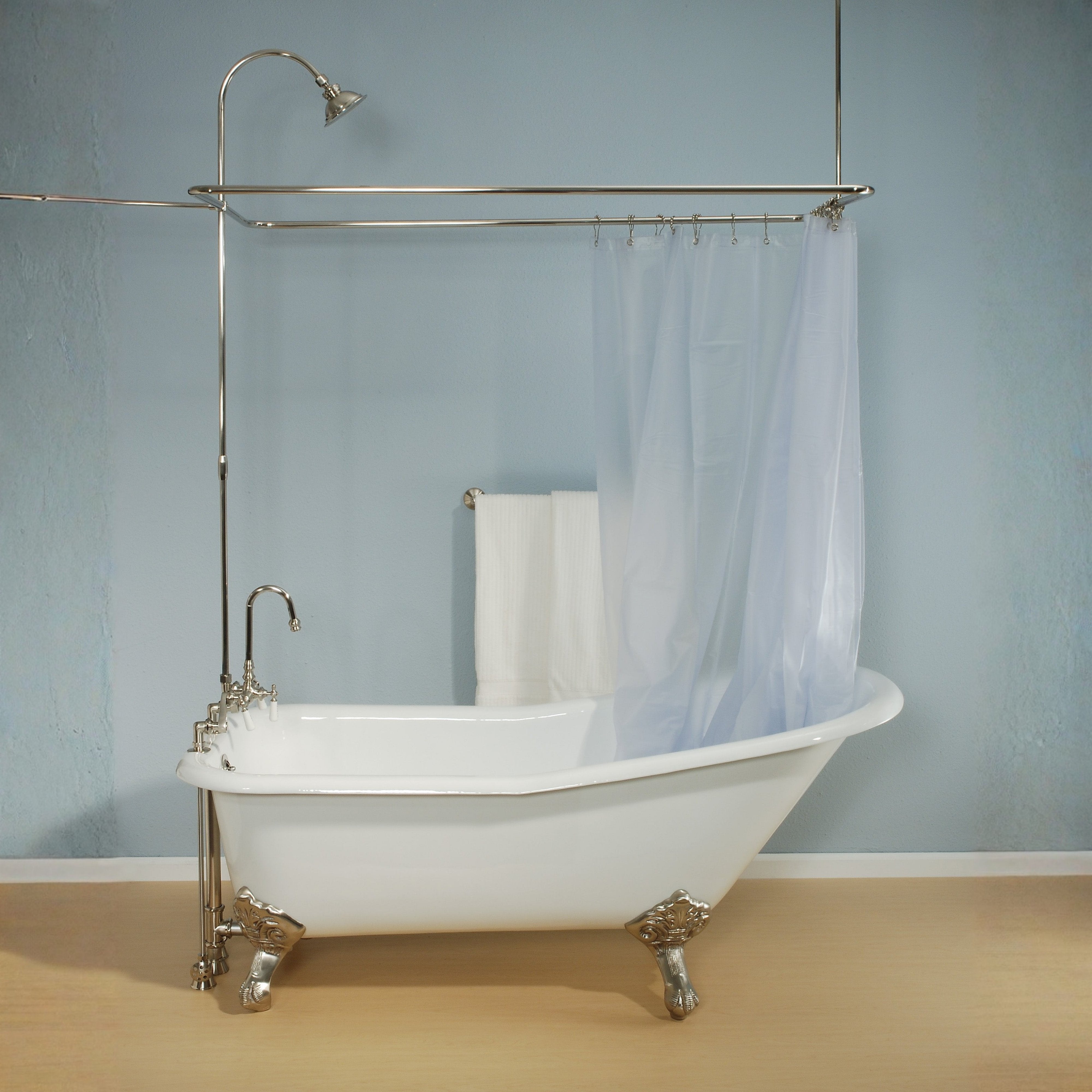 Deck Mount Tub Enclosure Shower System P0729 | Strom Living - Showers