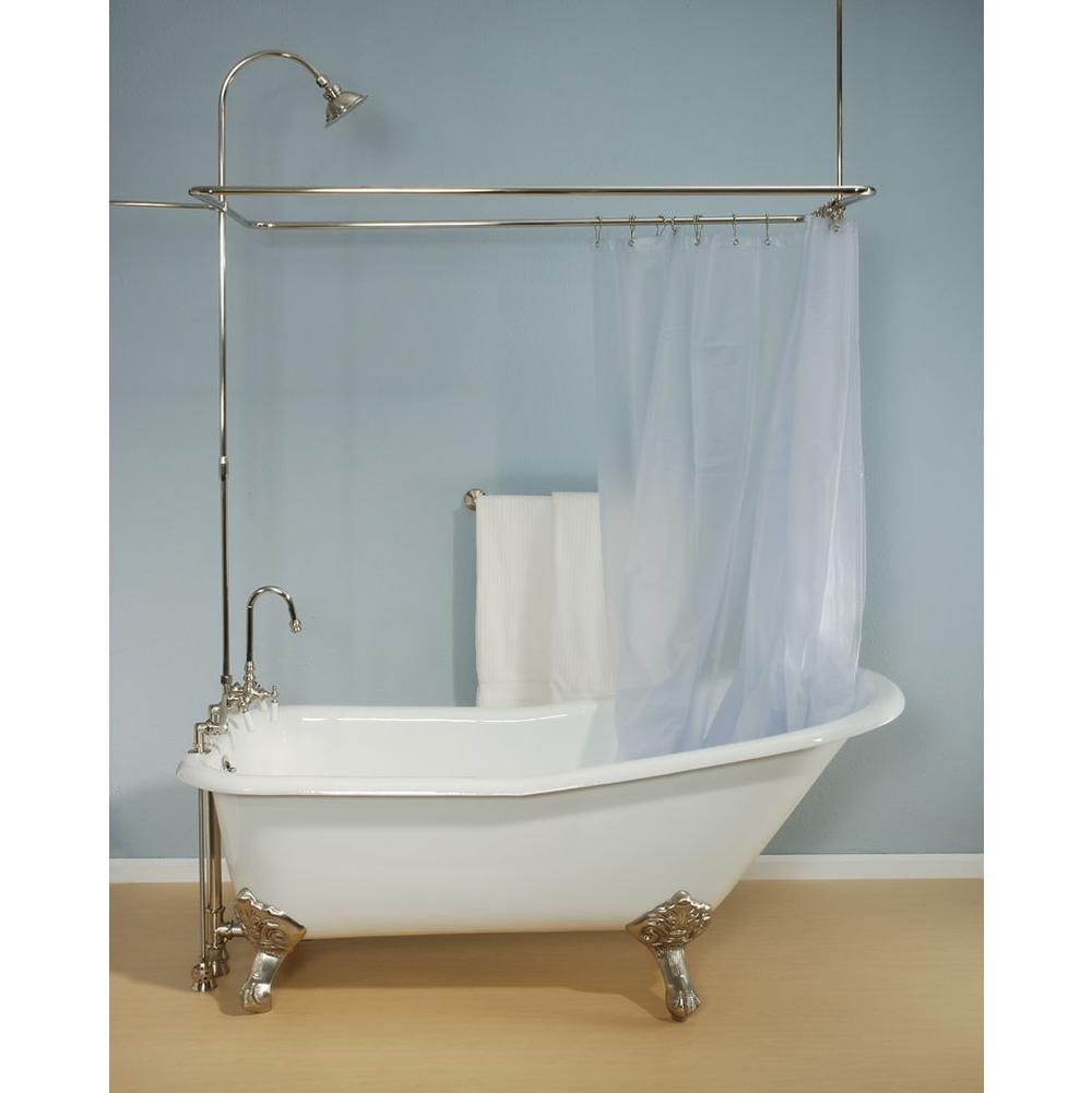 Strom Living The Deck Mount Enclosure Shower Set with 1.75 GPM & 4 7/8" Diameter Connector Standard/Shower Head