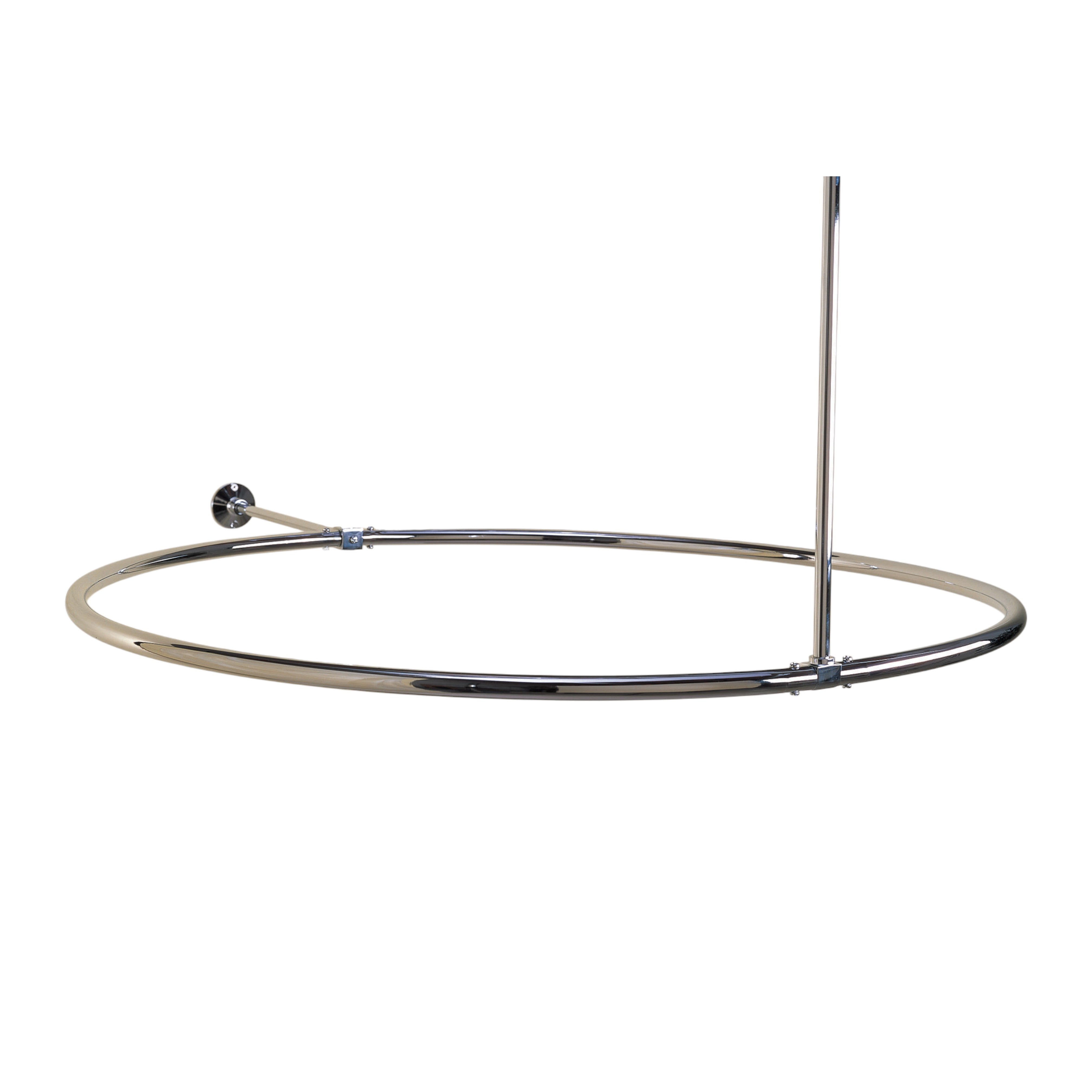 Round Shower Ring Enclosure 32" and 12" Wall Brace P0757 | Strom Living - Shower Components