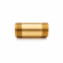 Male Nipple 1 1/4" X 1/2" P0758 | Strom Living Polished Brass - Plumbing Parts